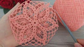 Wonderful New Flower Crochet Pattern for Beginners | 2024 Online Tutorial