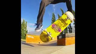 @aapoolervo  Kickflip Backside Tailslide Rewind #shorts  #skateboarding #skatepark  #skatelife