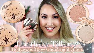 Charlotte Tilbury Hollywood Glow Glide Face Architect Highlighters | Review, Try-On & Comparisons