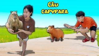 Thắng Tê Tê Hằng Nga Thử Thách Đi Gắp Thú Capybara  Bộ Trưởng Ngoại Giao