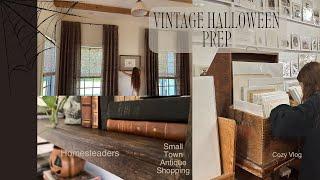 Homestead Family Prepares for a Vintage Autumn |Ozark Mountain Antique Shopping |Cozy Decorate Vlog