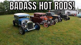 Open Wheel Gang:  Hardcore Fenderless Hot Rods and Custom Car Shop Tour