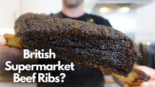 This UK Supermarket Now Sell HUGE Texas Style Beef Ribs!