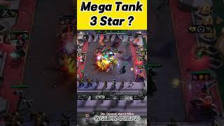 Mega Tank 3 Star ? TFT! #teamfigthtactics #shorts #tftset10