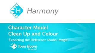 How to Export a Reference Model Image in Harmony