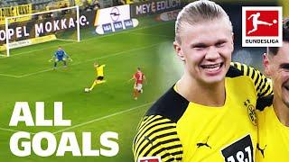 Erling Haaland | 55 Goals in Just 56 Matches | All Bundesliga Goals