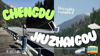 Chengdu to JiuZhaiGou Valley National Park ️ watch this if it’s your first time going!  vlog