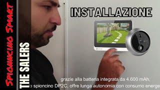 Installazione Spioncino smart DP2C EZVIZ #SpioncinoDigitale #SpioncinoSmart #LeroyMerlinItalia #ADV