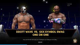 WWE 2K24 Ddott Dotwave vs Sxx Symbol Swag rematch