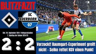 Scholle's Blitzfazit | HSV 2:2 SC Paderborn | 07. Spieltag | Saison 2024/2025 | #140