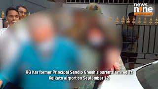 RG Kar Ex-Principal Sandip Ghosh’s Parents Arrive at Kolkata Airport After Being Summoned by ED