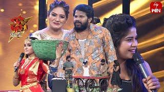 Hyper Aadi,  Nandu, Sunandha, SwethaNaidu, Varshini Funny Performance | Dhee Celebrity Special | ETV