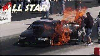 Nitrous Fire at No Prep Rockingham Dragway