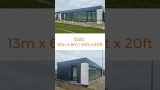 JUST SOLD | Bespoke Modular Building | GLAZED