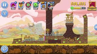 Angry Birds Friends Level 5 Tournament 1469 three stars NO POWER-UP walkthrough 2024-11-04