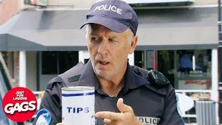 Cops Are Now Asking For Tips | Just For Laughs Gags