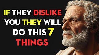 7 Signs That Someone Dislikes You and is Hiding it | Stoic Philosophy