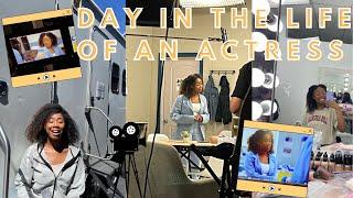 DAY IN THE LIFE of an Actress(vlog)| Filming a TV series + BTS | M'Kaila Brown