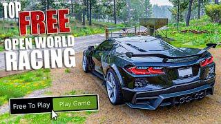 Top 10 FREE OPEN WORLD Racing Games 2025 (NEW)