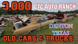 OLD OLD OLD CARS & TRUCKS AT CTC AUTO RANCH DENTON TEXAS part 1 #junkyard