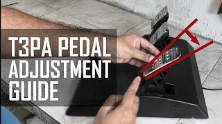 How to Adjust the Thrustmaster T3PA Pedals