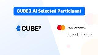 Mastercard Selects CUBE3.AI for Start Path