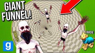 SCP-096 vs INFINITE FUNNEL!!  (Gmod Sandbox)