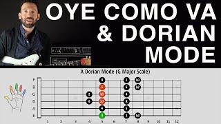 Quick Riff: Oye Como Va & The Dorian Mode (Carlos Santana) How To Play Guitar Lesson Tutorial