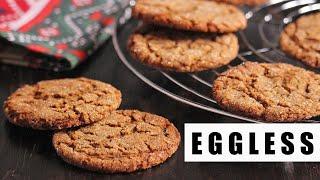 Eggless Gingersnap Cookies | How Tasty Channel