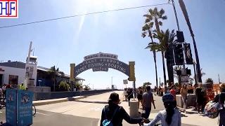 Los Angeles (LA) - Santa Monica Pier and Third Street Promenade - Helpful Info | LA Travel - Ep#5