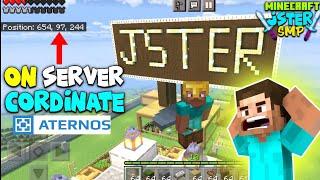 How to on coordinates in minecraft server | On coordinate in Minecraft aternos | in hindi 2022