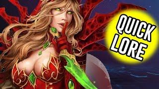 Quick LORE: Who's VALEERA SANGUINAR?