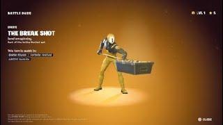 Fortnite The Break Shot Emote