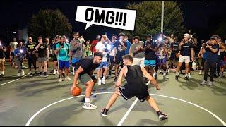 Rematch Vs Friga Was INSANE!! 5v5 Basketball At The Park !