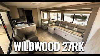 WILDWOOD 27RK - REAR KITCHEN TRAVEL TRAILER