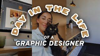 DAY IN THE LIFE OF A FULL-TIME GRAPHIC DESIGNER | Megan Weeks