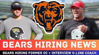 BEARS HIRING NEWS; Press Taylor Hired Under Ben Johnson + O-line Coach News. Bears Updates