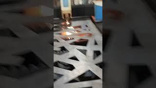 CNC Front Elevation Laser Grill#yt #cnc #cnc cutting #cnc design #viral video,