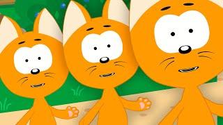 Dance along with a Happy Song | Meow Meow Kitty songs and cartoons for kids