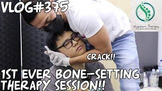 Vlog#375 My 1st Bone Setting Therapy | Baitus Salam Therapy