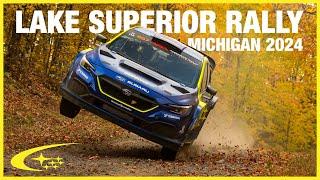 Lake Superior Performance Rally 2024 - Subaru Motorsports USA