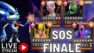 Spring of Sorrow Final Gauntlet ITEMLESS PATHS LIVE! | Marvel Contest of Champions