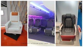 Stunning Business & Premium Economy seats Display at Aircraft Interior Expo -2019