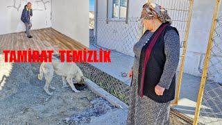 HATİCE HANIMIN PASPAS SAPASINI KIRDIM VE TEMİZLİK VE TAMİR