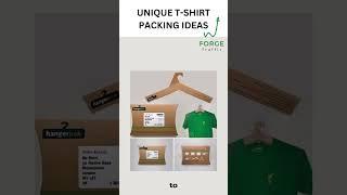 Genuis T-shirt packing idea #shorts #marketing