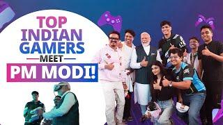 India's top gamers meet PM Modi | Game On ft. NaMo