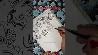 Mehndi Class -6/Shapes Practice#youtubeshorts #trending #shorts #youtube #mehndi #art #henna