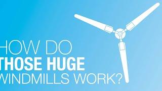 how does a wind turbine work?                                     #wind, #windmill, #windturbine