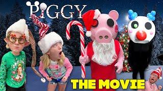 Roblox PIGGY In Real Life - Christmas Movie with the Noob Family