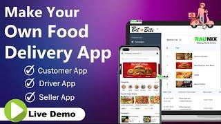 How to make food delivery app like zomato and swiggy | how to make multivendor food delivery app